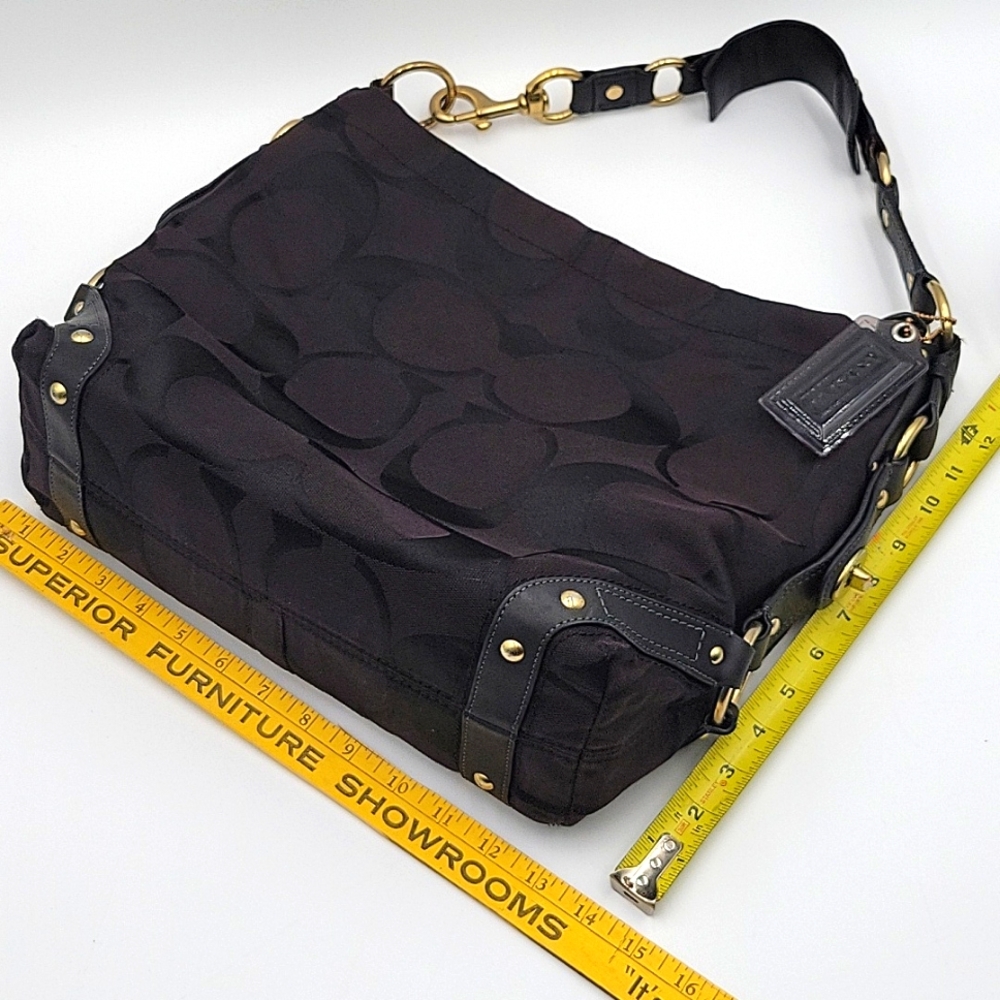Coach Canvas Monogram Tote Bag - Picture 15 of 15
